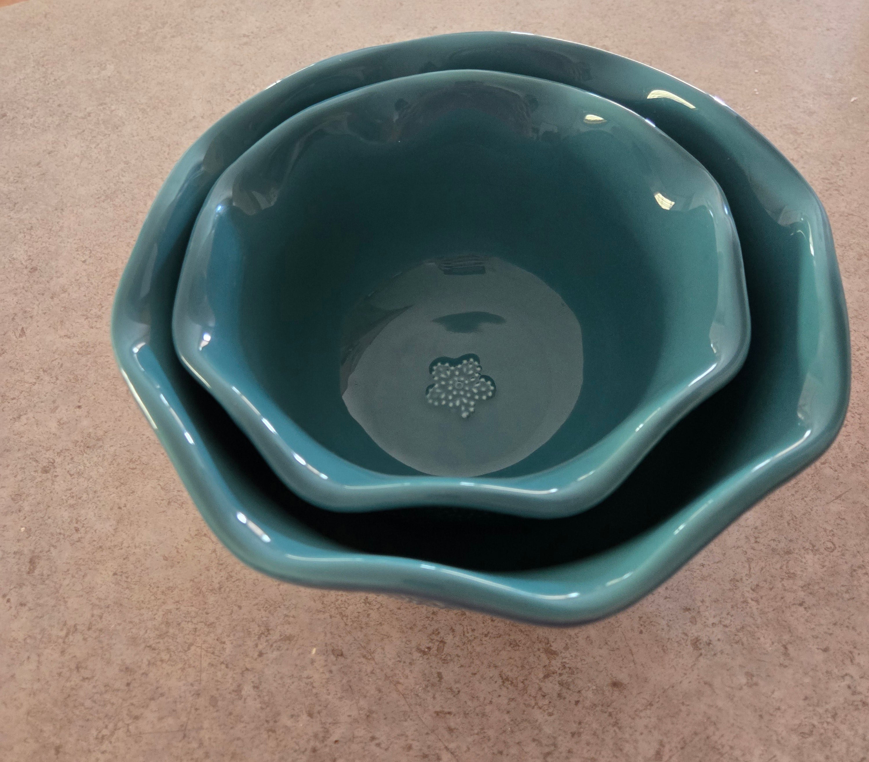Ceramic Bowls (set of two) by Temptations