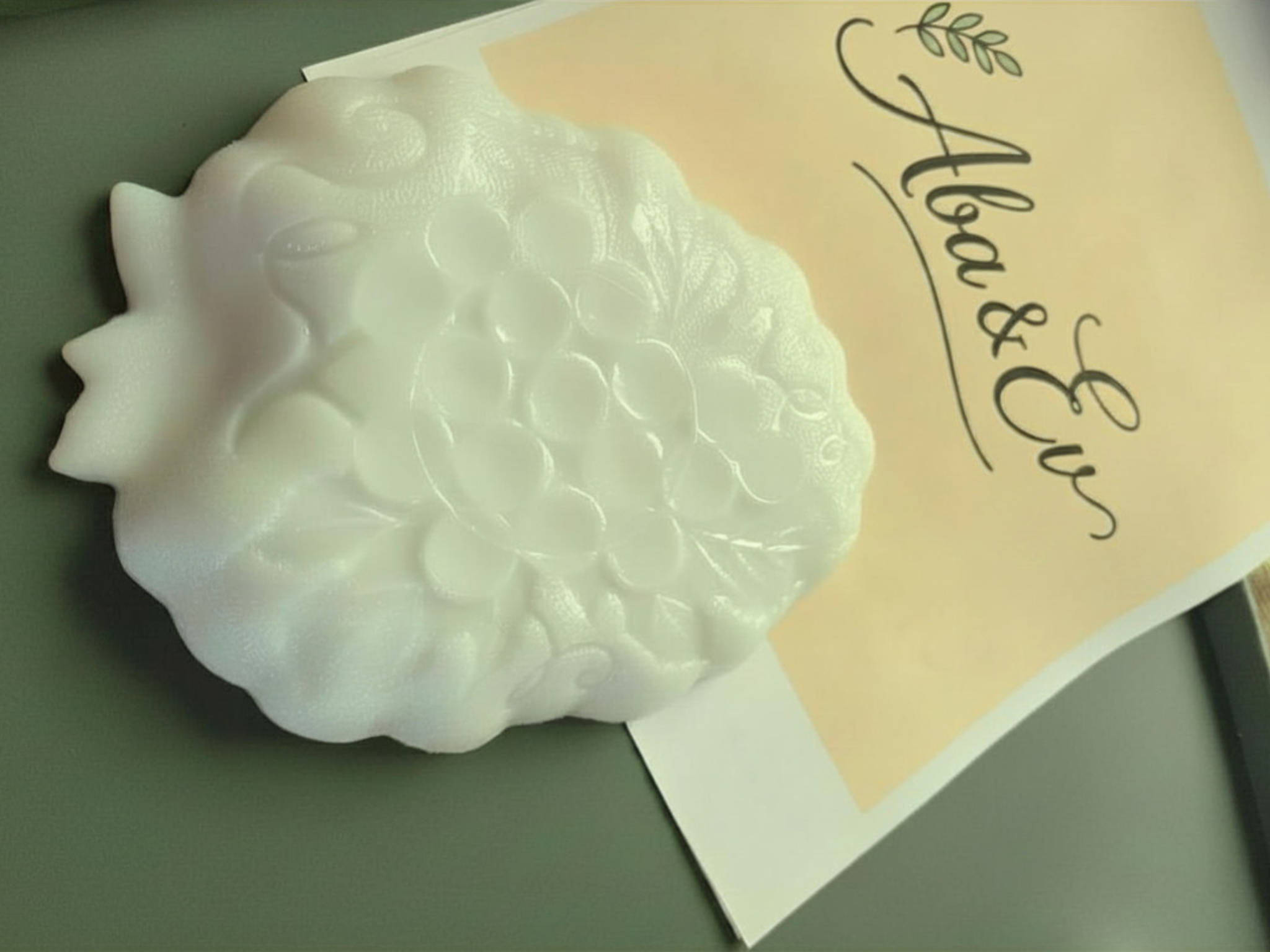 Hazel Atlas white milk glass dish - Vintage