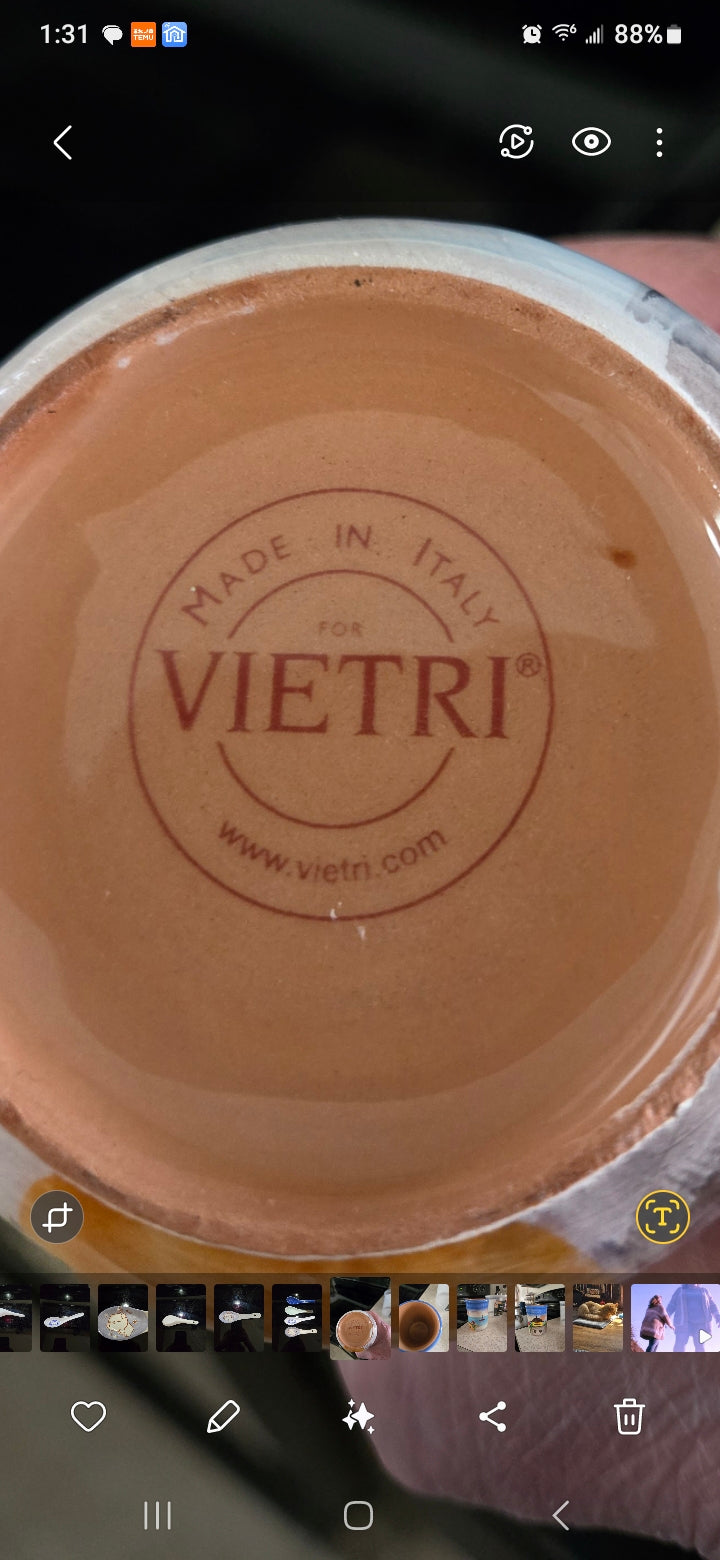 Italian Vietri Pot