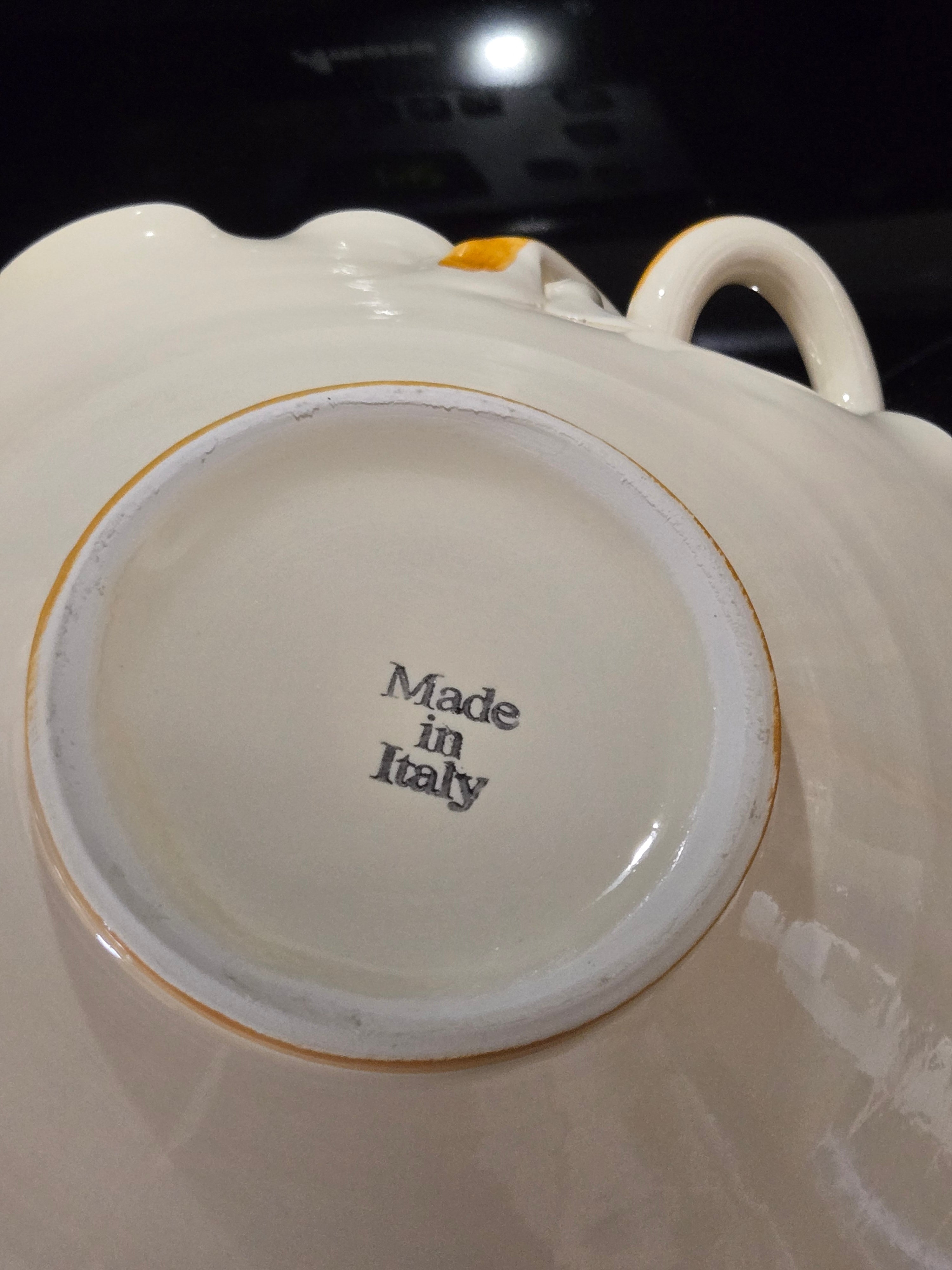 Italian Majolica Pasta Bowl